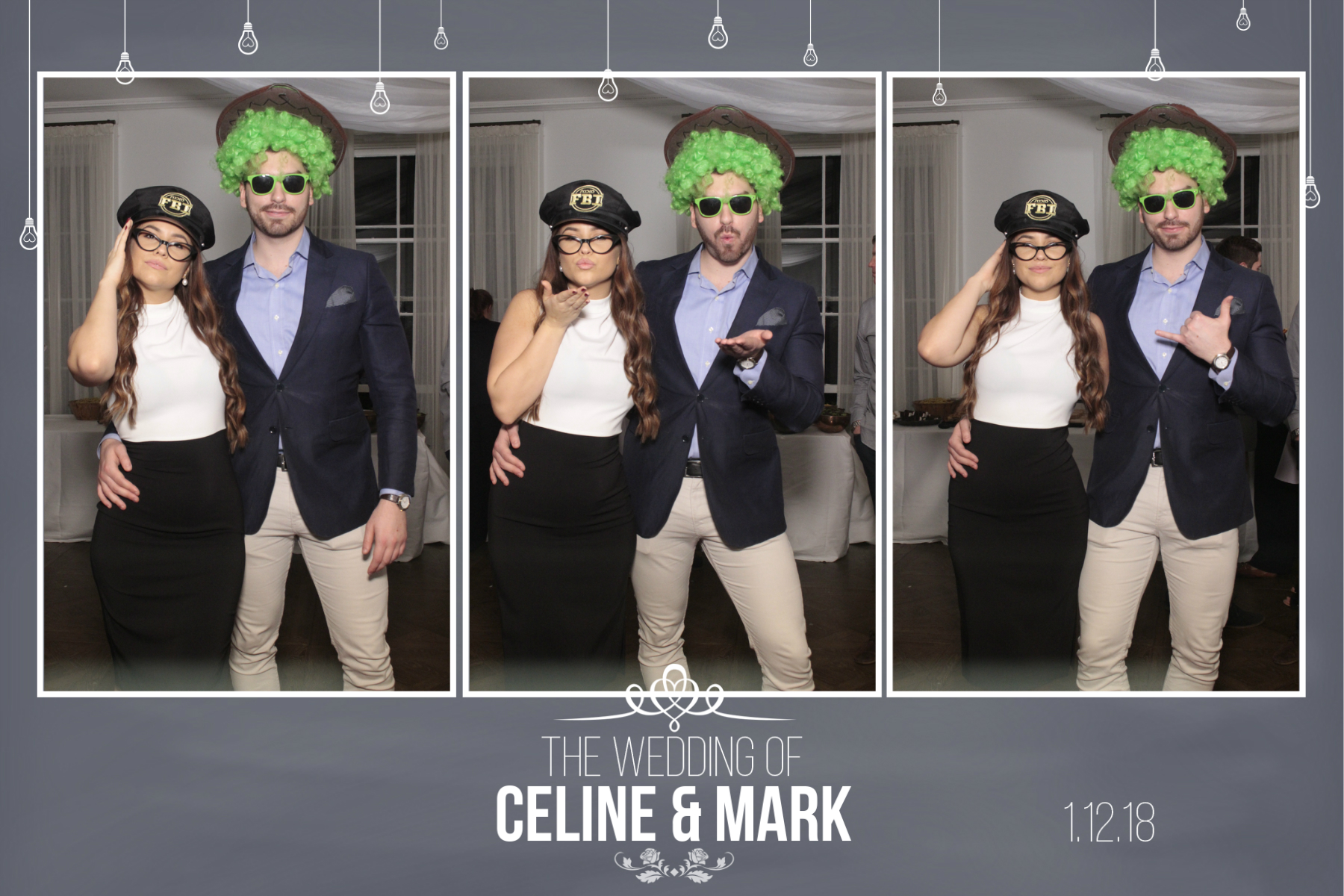 Mark and Celine's Wedding | View more photos from the event at gallery.myphotoboothexperience.co.uk/u/MyPhotoBoothExperienceLtd/Mark-and-Celines-Wedding